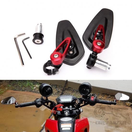 Univerzální 7/8"" 22mm řidítka motocyklové tyčové koncové zrcátko Motocyklové zrcátko pro YAMAHA MT07 FZ07 MT-07