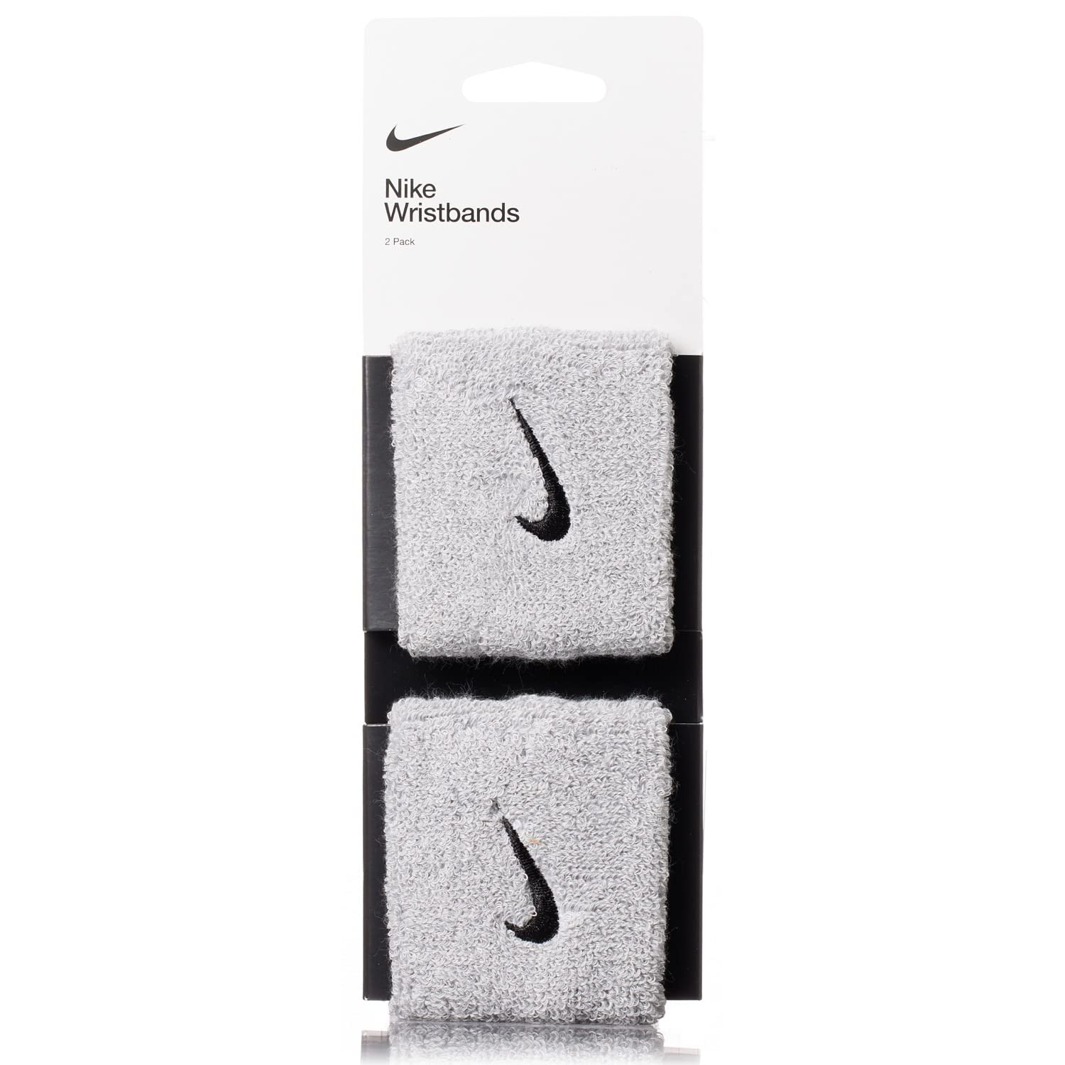 Напульсник NIKE Swoosh Серый меланж/Черный BN2095-051 серый