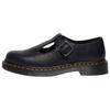 Polley Leather Fashion Comfortable Durable Low-Top Casual Shoes Unisex Casual Shoes Black 41408001