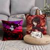 T-Tokisaki Kurumi Pillow Case Home Decor Throw For Sofa Bed Car Room Decor Gift Idea