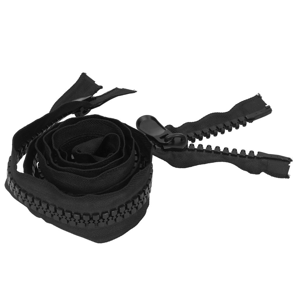 Plastique Dur Polyester Très Grande Fermeture Éclair Ouverte pour Couture DIY Mercerie Artisanat Sacs Tentes120CM