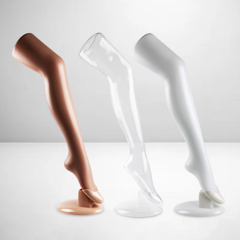 Modelli di gambe da donna autoportanti Hanno gambe lunghe Strumento per esporre calze, Oggetto di scena per display