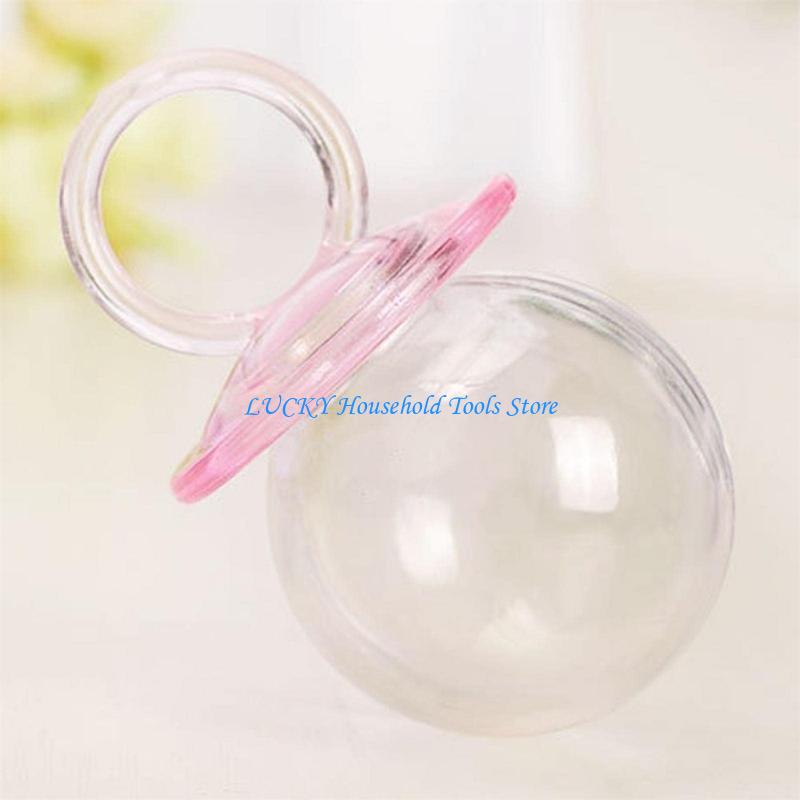 J0MC Pack of 12 Cuteness Pacifier Candy Holders Suitable for Baby Party Decorations