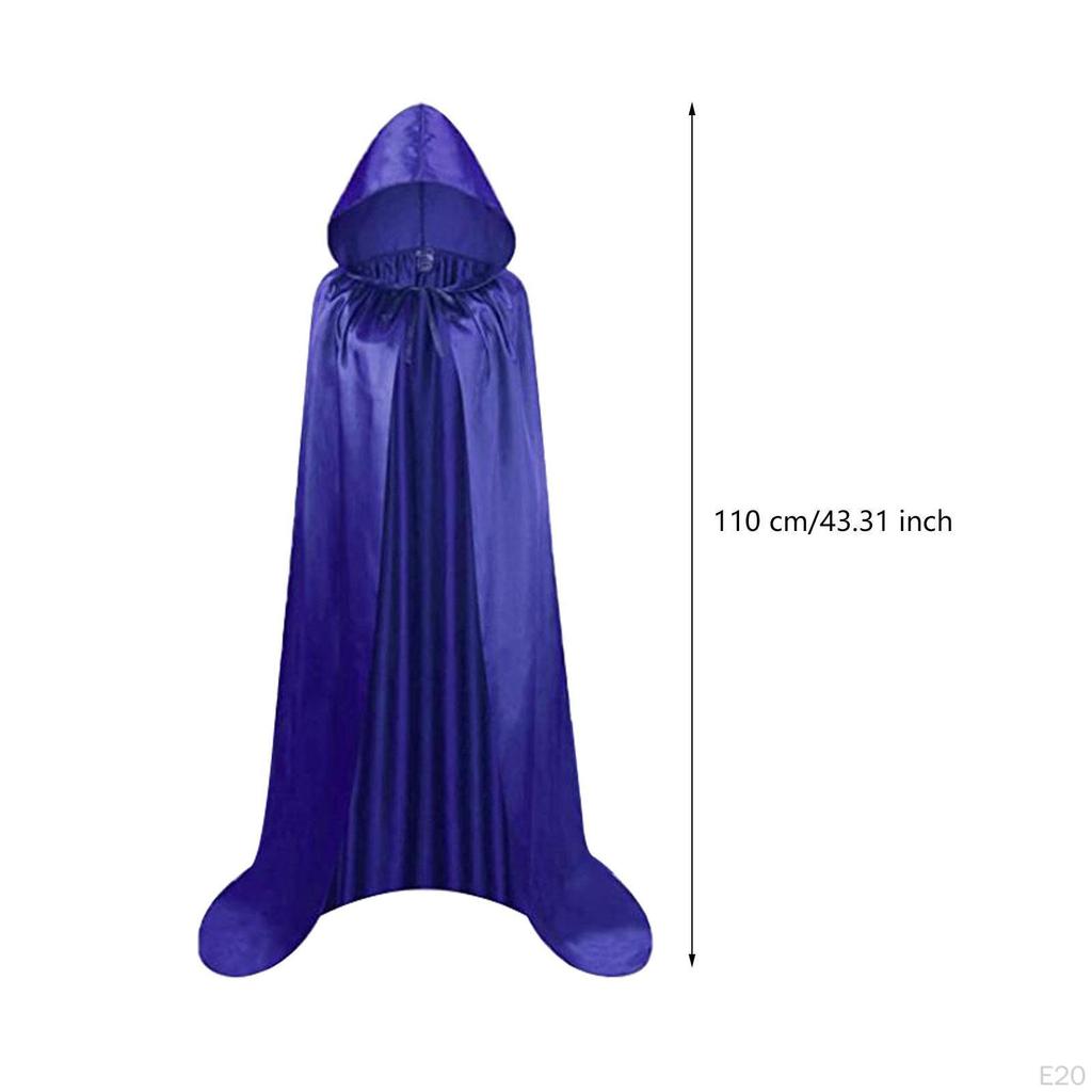 Umhang mit Kapuze für Kinder Halloween-Kostüm und Aufführungen