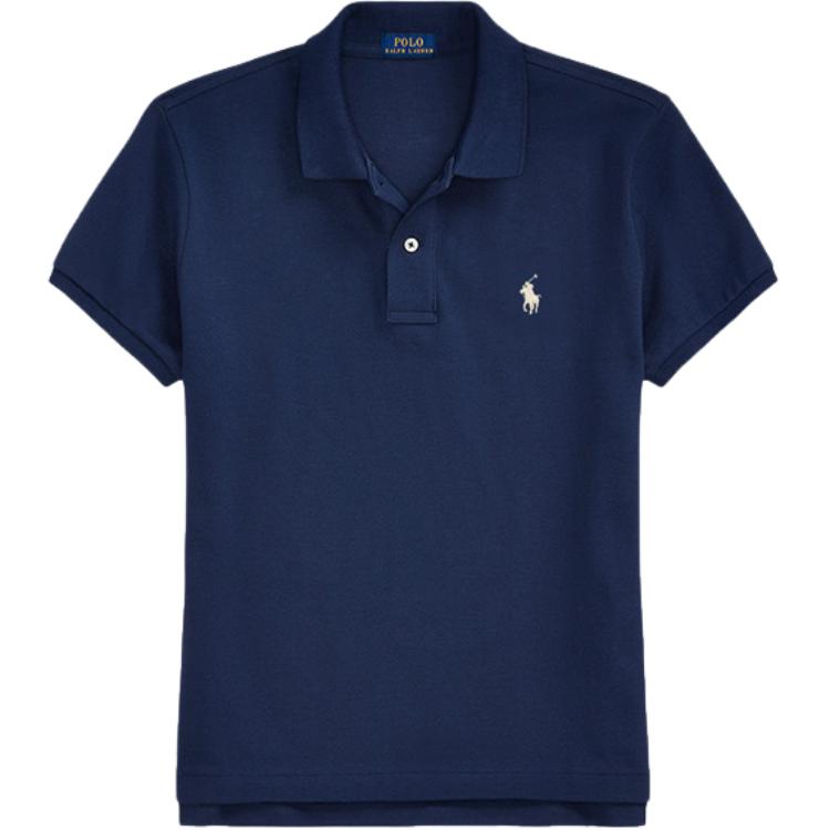 

Polo Ralph Lauren Рубашка-поло на пуговицах с коротким рукавом Классическая посадка Женские топы 211747409-002