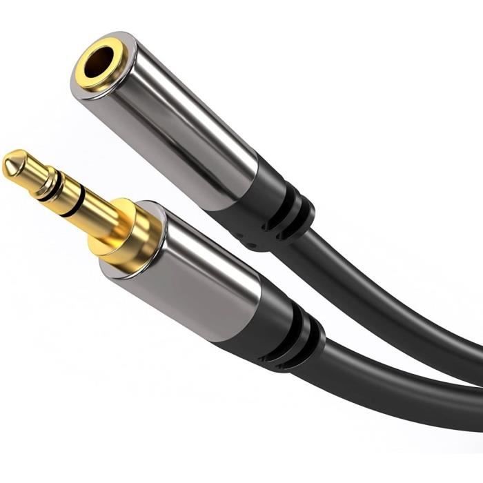 PremiumCord cable jack 3.5mm - 3.5mm M/F 3m KJQMF3