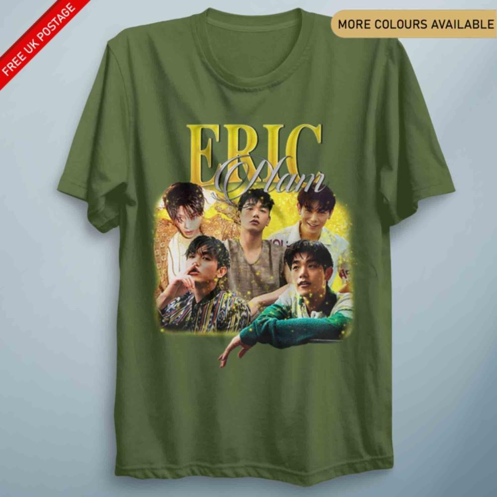 Eric Na M Kpop T Shirt 90s RETRO Vintage TShirt Tee Music Lovers Spring Love