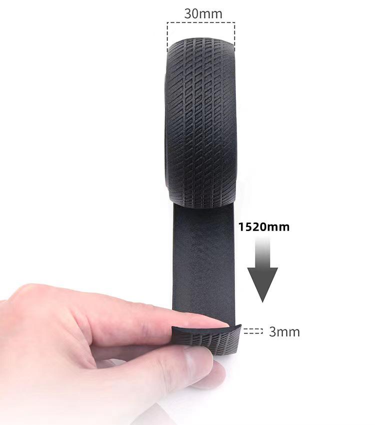 Comfort Grip Non-Slip Road Bike Handlebar Tape with Silicone Straps - Wear-Resistant Protection for Off-Road Drop Bars