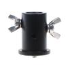 Aluminum Alloy Light Stand Adapter with 1/4"-20 Screw Knob Quick Install Stable Mount for Indoor Studio Photography