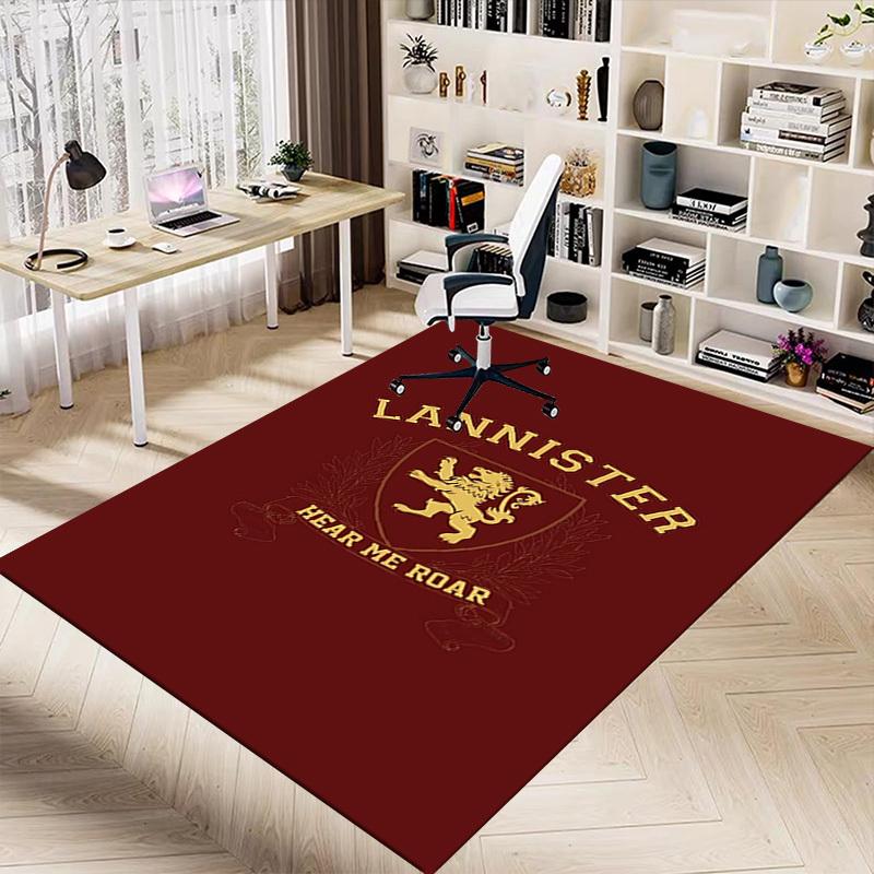 1pc Lannister Hear Me Roar Carpet, Office Rug Outdoor Mat Home Decor Area Carpet Festival