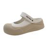 Ugly Cute Slippers Women's Summer Wear Cute 2025 New Niche Student Sports Mary Jane Bag Head Sandals Hole Shoes