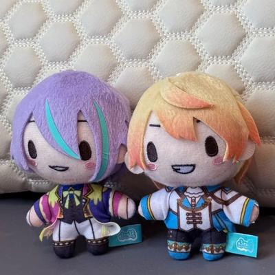 Llavero de Peluche Pjsk de 10 cm Project Sekai Tenma Tsukasa Peluches Rellenos Colgante para Bolso Kawaii Muñeco de Peluche Juguete Regalo