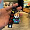 Cartoon Journey To The West Keychain Student School Bag Pendant Doll Machine Blind Box Doll Street Stall Small Gift