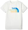 Short Sleeve Colorful Logo Size 110 To Japanese Size Tee, S/S, Boys' (Unisex), White, (equivalent 110)