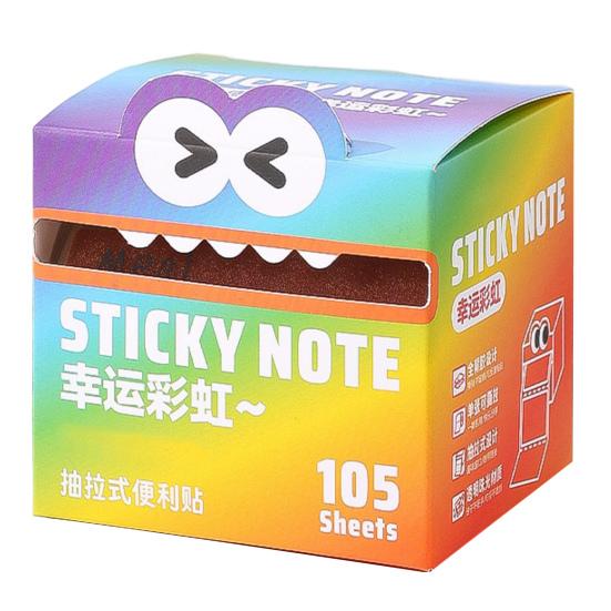 Cute Animal Sticky Notes Self Adhesive Cartoon Animal Memo Pads Pull-Out Sticky Notes To-Do List for Office School Supplies