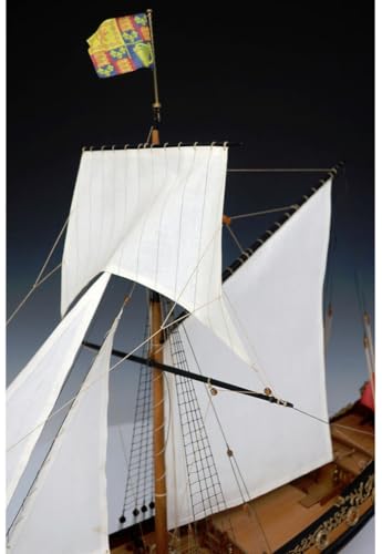 Woody Joe 1/64 Charles Yacht Wooden Model Assembly Kit (Ship)