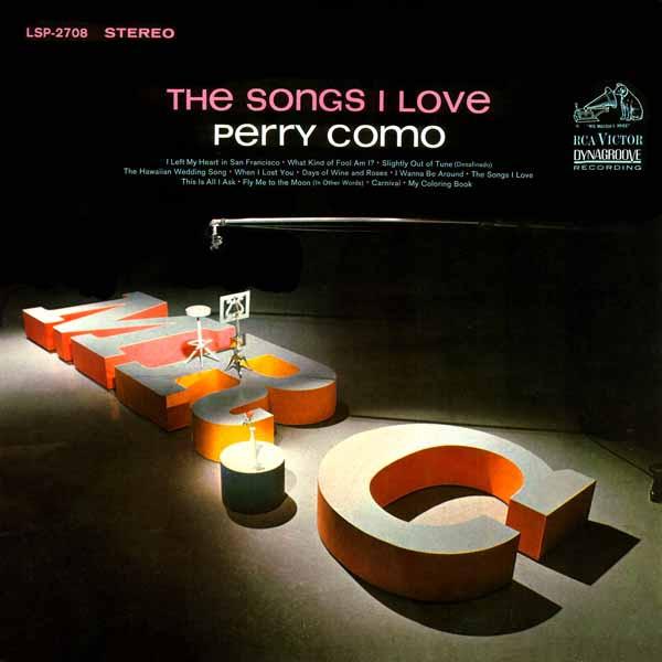 

LP Record PERRY COMO The Songs I Love LSP2708 RCA Victor 1963 Japan Pop Used
