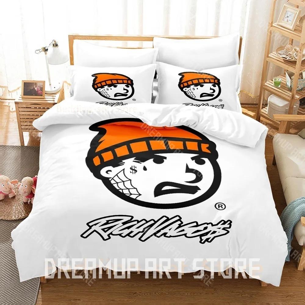 3D Print Rich Vagos Bedding Set Single Twin Full Queen King Size Bed Set Adult Kid Bedroom Duvetcover Sets Anime Bed