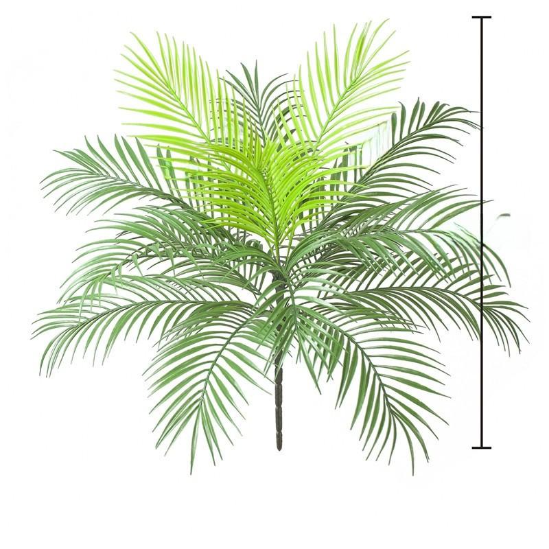 Fake Dypsis Lutescens Plant Decor With Plastic Leaves For Wedding And Event Decoration