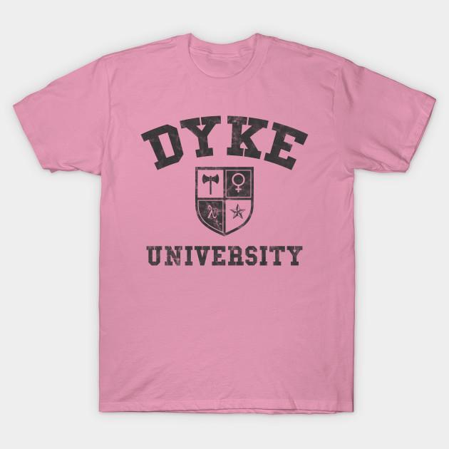 

Футболка женская Dyke University Harajuku Print Kawaii футболка летняя женская футболка с коротким рукавом топ футболка S розовый