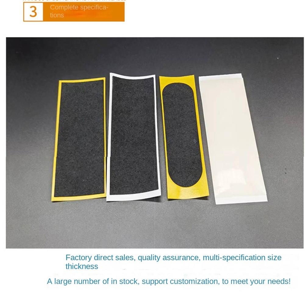 1/6Pcs Black Fingerboard Grip Tapes Foam Grip Non-slip Stickers Durable Fingerboard Deck Stickers