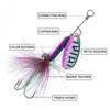 Fishing Sequins Wobber Spoon Fishing Baits with Sharp Hooks for Carp Fishing Fishing Accessories