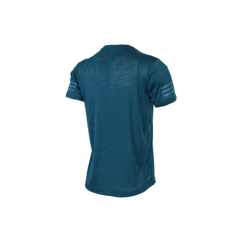 Adidas Pure Breathable Quick-Dry Crew Neck T-Shirt Men Tops Blue CE0862