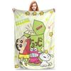 Crayon Shin-chans Cartoon Anime Print Blanket For Men Women Cozy Soft  Throw Blankets for Sofa 50x60 Inches Multi-size