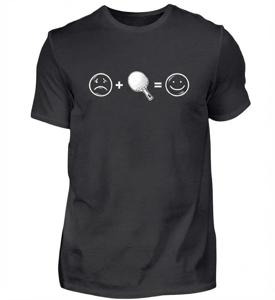 Table Tennis Table Tennis Racket Black TShirt S