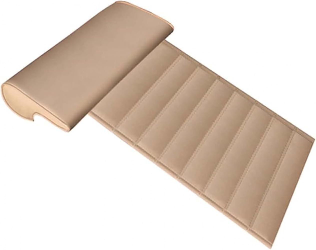 

Подушка-удлинитель для автокресла Универсальная кожаная накладка для ног на автокресло Коврик-удлинитель для поддержки автомобиля Meter бежевый