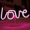 1PC Desktop Neon Light USB/Battery Powered for Room Birthday Party Wedding Decoration Ideal Mother's Day Valentine's Day Gift