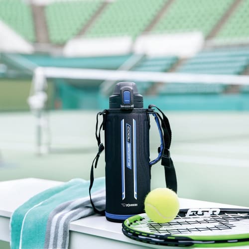 ZOJIRUSHI Stainless Steel Cool Water Bottle, Direct Drinking, Sports Type, 1.55L, Vivid Pink, SD-EC15-PV