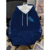 Mens Hooded Sweatshirt Soccer Print Breathable Loose Fit Casual Wear