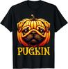 Funny Pugkin Pumpkin Halloween Thanksgiving Outfit Unisex Unisex T-Shirt
