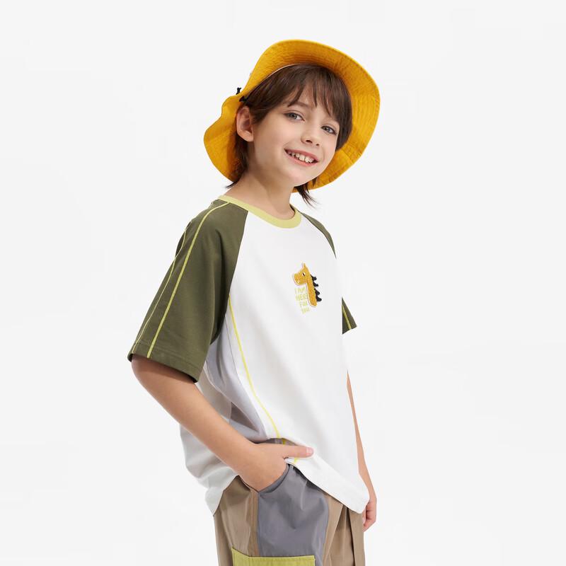 MQD Boys' Moisture-Wicking & Antibacterial Short-Sleeve T-Shirt