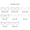 Vintage Round Glasses Clear Lens Fashion Gold Round Metal Frame Glasses Optical Men Women Eyeglass Frame Fake Glasses