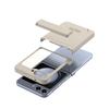 Slim Full Coverage Protective Case Galaxy Z Flip5 Flip4 Flip3 - PC Hard Shell With Kickstand Anti-Scratch Drop