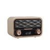 JIGUANG Retro Bluetooth Radio Clock Speaker