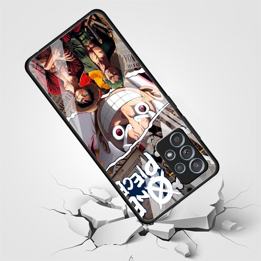 Case for Samsung Galaxy A21 A06 A13 A20 A51 A52 A14 A30 A16 A02 A73 A34 A15 A50 A12 A10 A56 A35 A25 A36 A71 Cover Anime PieceS