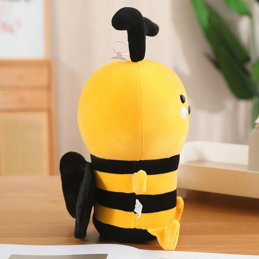 2 Misure Adorabili Api Cartone Animate Peluche Giocattoli Panciuti Ripieni Carine Api Ciondoli Bambola Kawaii Decorazione Per Finestra/Porta/Auto Regalo Divertente