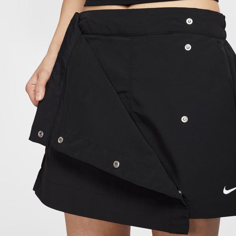 Nike Sportswear Essential Comfortable Woven Skirt Pants Fashion Casual Skirt Women Skirts Black HM6980010