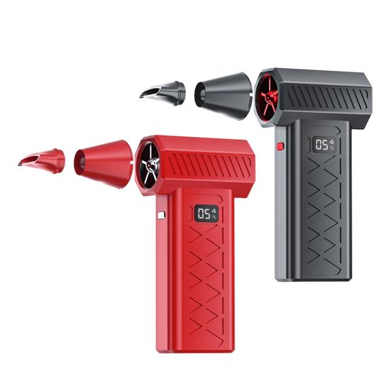 Turbodmuchawa 130 000 obr./min Ręczna dmuchawa Dwumodowa dmuchawa do śniegu i kurzu ze światłem LED 6000 mAh Bezprzewodowy przenośny odkurzacz