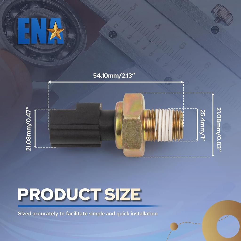 ENA Oil Pressure Sensor Switch for PS312 1S6865 1U5Z9278GA Compatible with 2001-2021 Ford Explorer Escape Ranger Transit Connect Fusion Focus C-Max