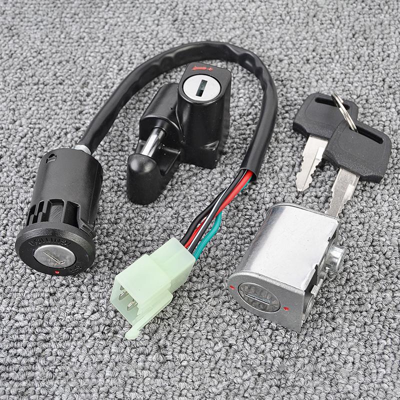 XL 250S 500S Ignition Switch Seat Lock For Honda XL250S / XL500S 1979-1981 35010-428-020 35010-428-730
