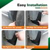 4PCS Car Mud flaps Splash Guards Mudguards Car Mud Flaps Compatible with Bmw 3 Sedan F34 2013 2014 2015 2016 2017 2018 2019