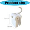 Portable Violin Bows Hook Organizer with Pen Clip Bows Storage Rack for Folding Music Stand Easy to Install