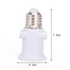 1PC PBT Fireproof E27 Bulb Adapter Lamp Holder Base Socket Conversion with EU Plug