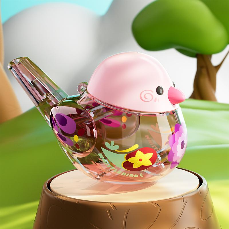 

Water Bird Whistle Plaything For Infants Kids Musical Instrument Training Tool For Babies Call Design Can Be Filled With Water