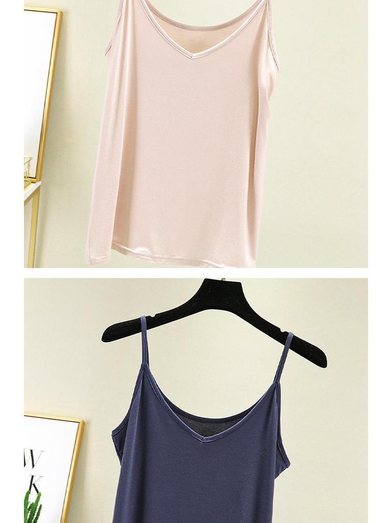Women's Plus Size Modal Camisole - Slim Fit Outerwear or Innerwear Top