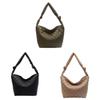 Casual Cotton Shoulder Bag With Standup Pouch For Daily Outings